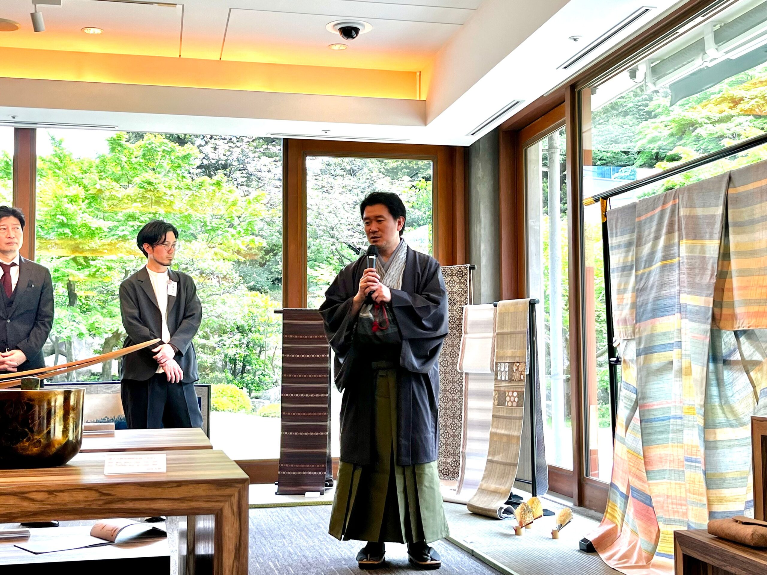 「伝統と革新の融合」～茶道・工芸・建築の美～
