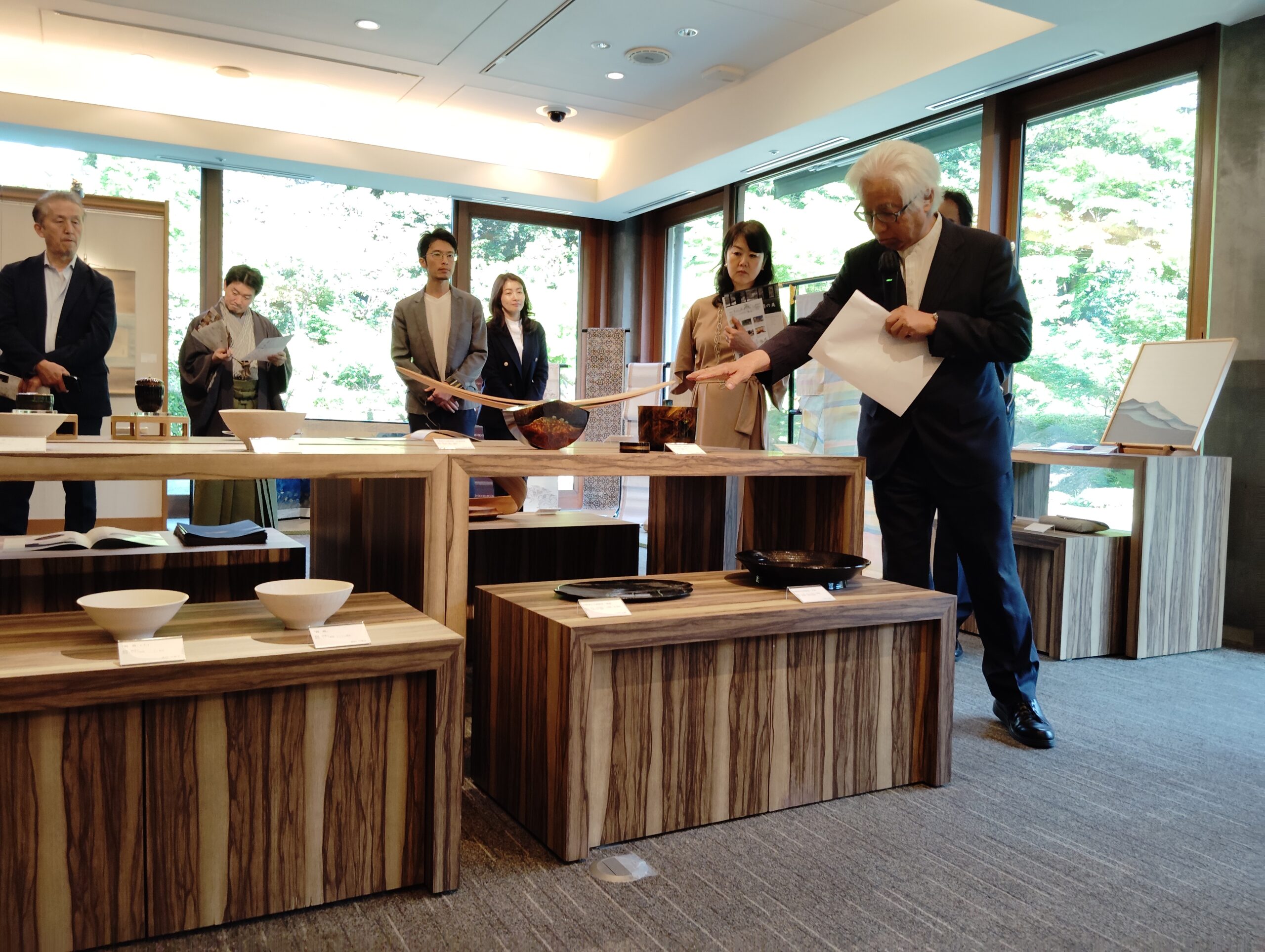 「伝統と革新の融合」～茶道・工芸・建築の美～